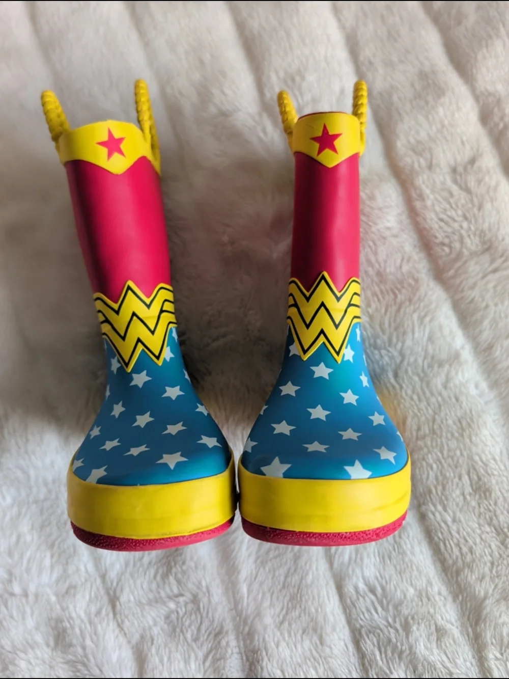 Western Chief Wonder Woman Rainboots Toddler Sz 12